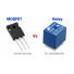 Wat is die verskil tussen 'n MOSFET en 'n aflos?