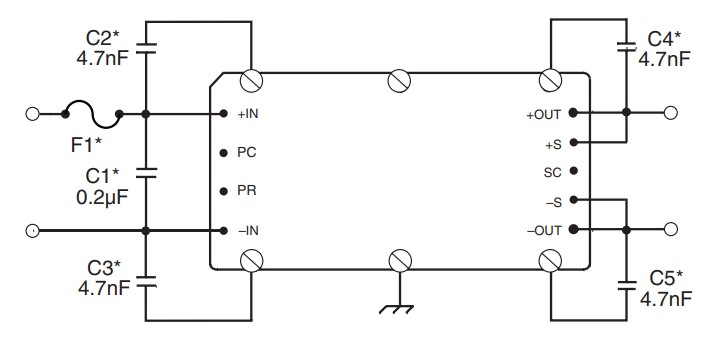 V48A48C500B Basic Module Operation